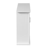 LuxenHome 21.17-in x 19.69-in x 7.8-in White Bathroom Wall Cabinet