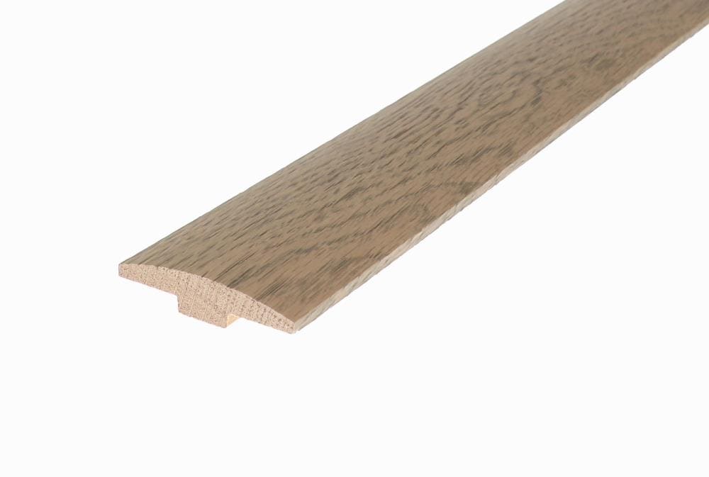 Flexco French Oak Raval 0.434-in T x 2-in W x 78-in L Solid Wood Floor T-Moulding