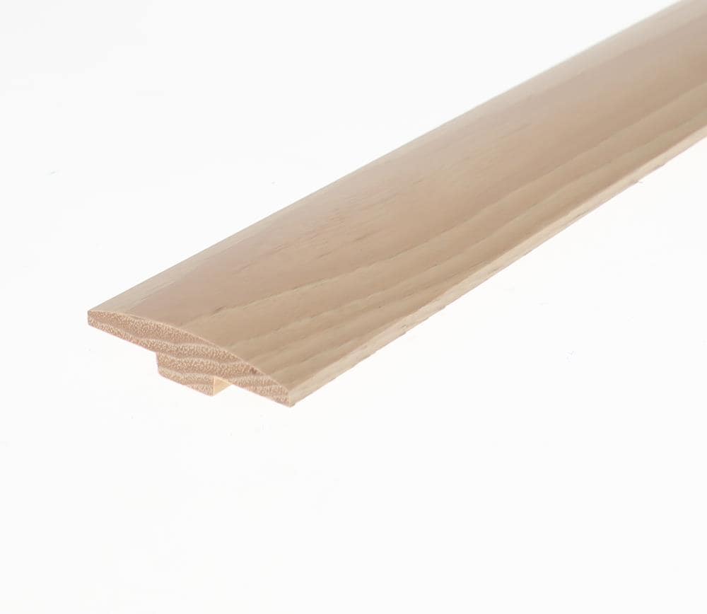 Flexco Hickory Iberico 0.449-in T x 2-in W x 78-in L Solid Wood Floor T-moulding
