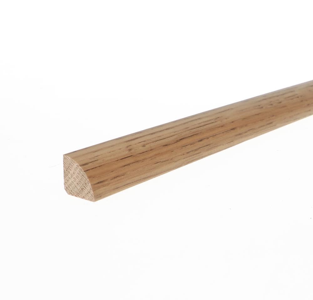 Flexco French Oak Serena 0.75-in T x 0.75-in W x 78-in L Solid Wood Quarter Round