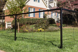 Yardgard Select 2-in Black Steel Universal Bracket For Metal Fence