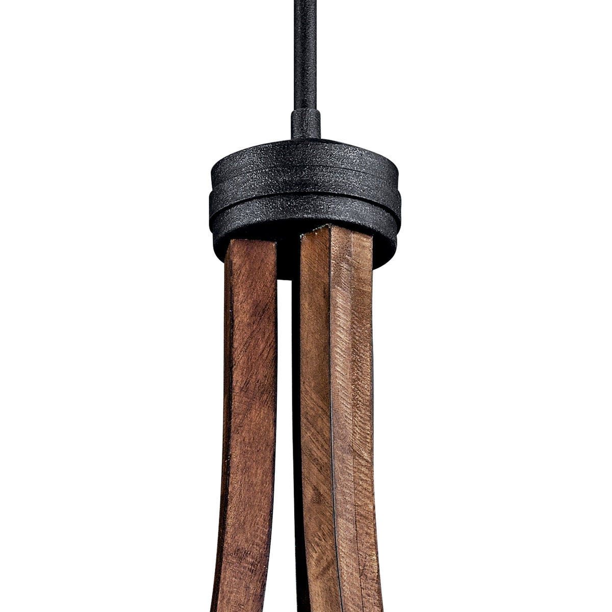 Kichler Grand Bank 6-Light Brown Farmhouse Chandelier