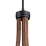 Kichler Grand Bank 6-Light Brown Farmhouse Chandelier