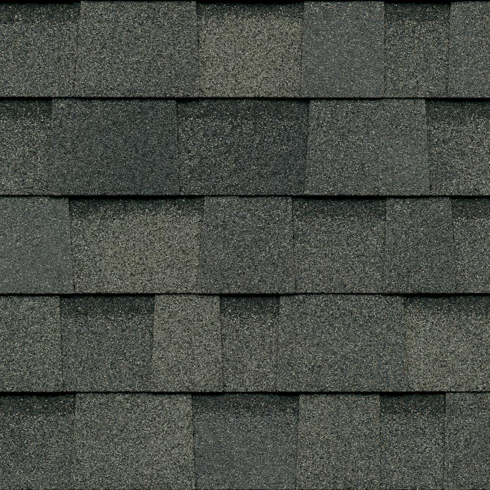 Owens Corning TruDefinition Duration Architectural Roof Shingles, Estate Gray — 32.8 sq ft per Bundle