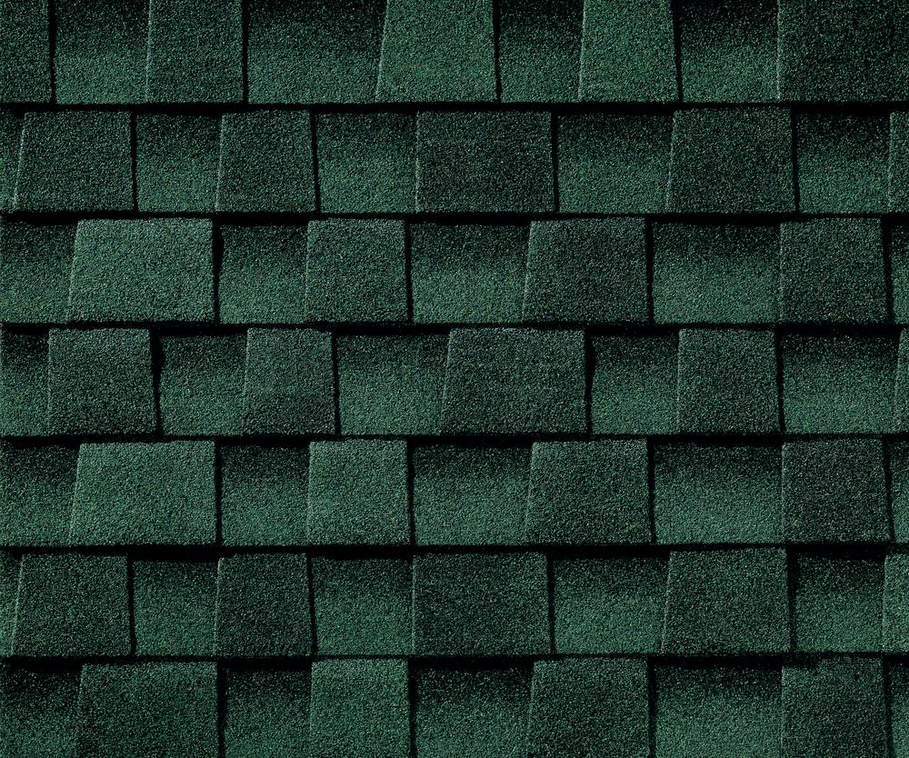 GAF Timberline HDZ Hunter Green Architectural Asphalt Shingles (33.33 sq. ft. per Bundle, 3 Bundles per Square)