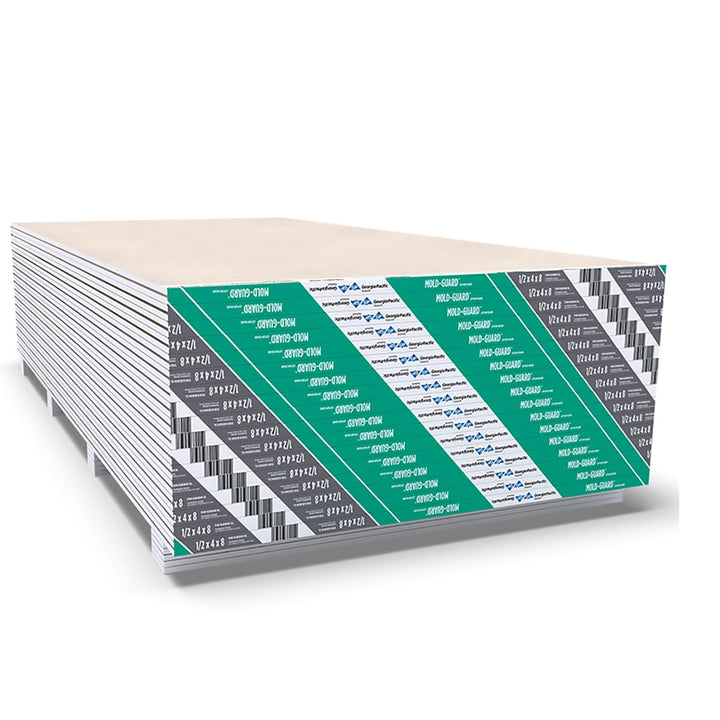 ToughRock 1/2-in x 4-ft x 8-ft Mold-Guard Mold Resistant Moisture Resistant Regular Drywall Panel