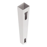 Freedom 8-ft H x 5-in W White Vinyl End Fence Post (Unassembled)