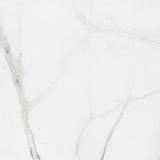 Satori Calacatta 32-in x 32-in Polished Porcelain Marble-Look Floor and Wall Tile, Rectified (13.78-sq ft/Carton)