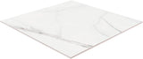 Satori Calacatta 32-in x 32-in Polished Porcelain Marble-Look Floor and Wall Tile, Rectified (13.78-sq ft/Carton)