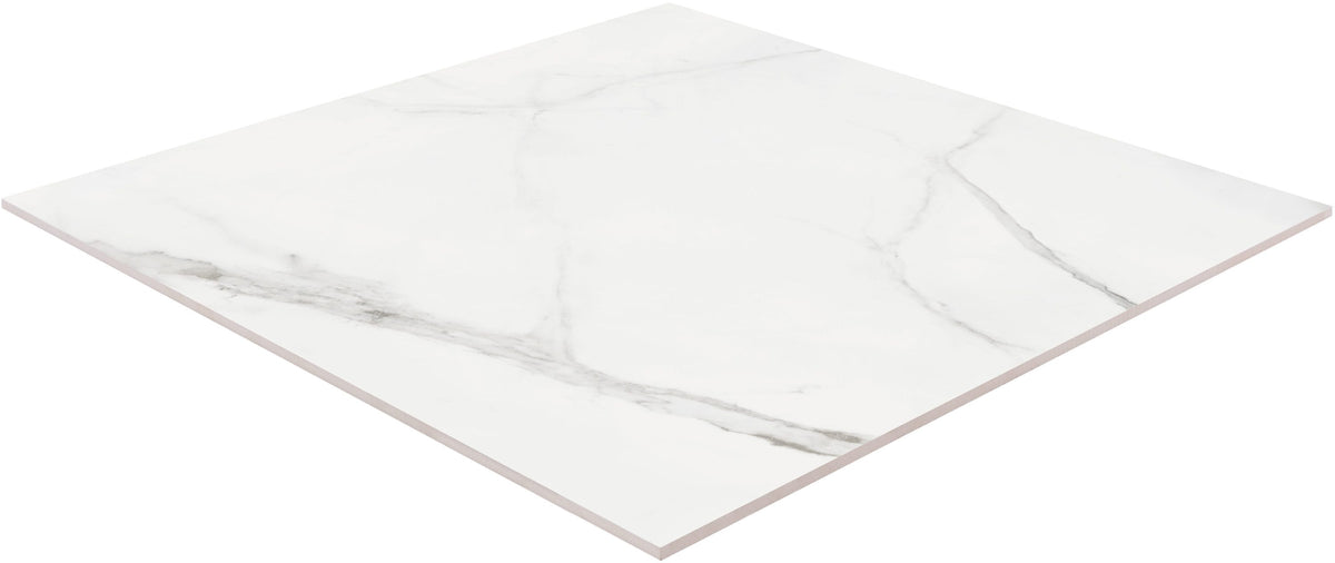 Satori Regent Calacatta 32-in x 32-in Polished Porcelain Marble Look Floor and Wall Tile (13.78-sq. ft/ Carton)