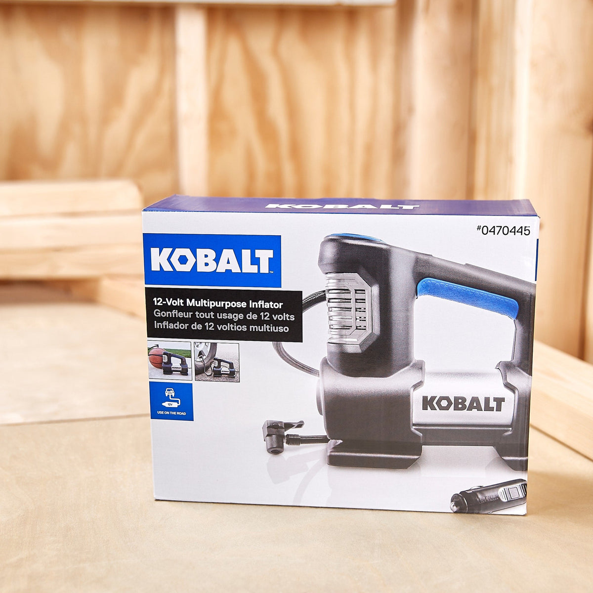 Kobalt 12-Volt Multi-Purpose Portable Car Sport Air Inflator