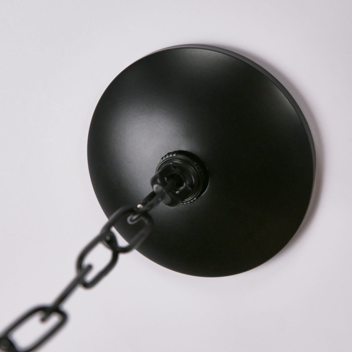 Progress Lighting Impress Black Industrial Dome Pendant Light, 16-in W x 15.125-in H