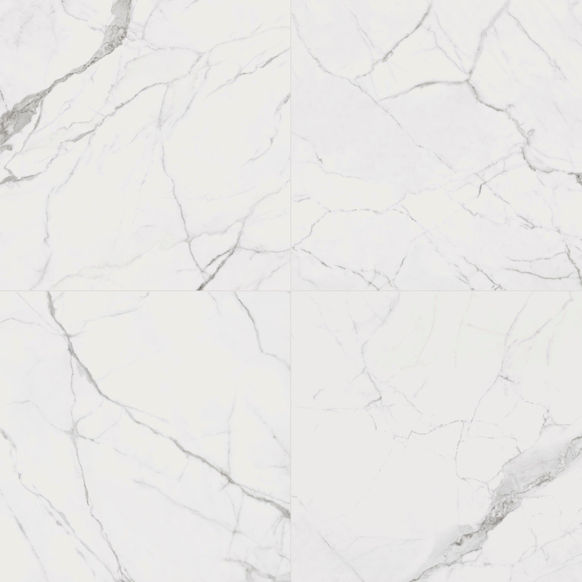 Satori Statuario 32-in x 32-in Polished Porcelain Marble look Floor and Wall Tile product image