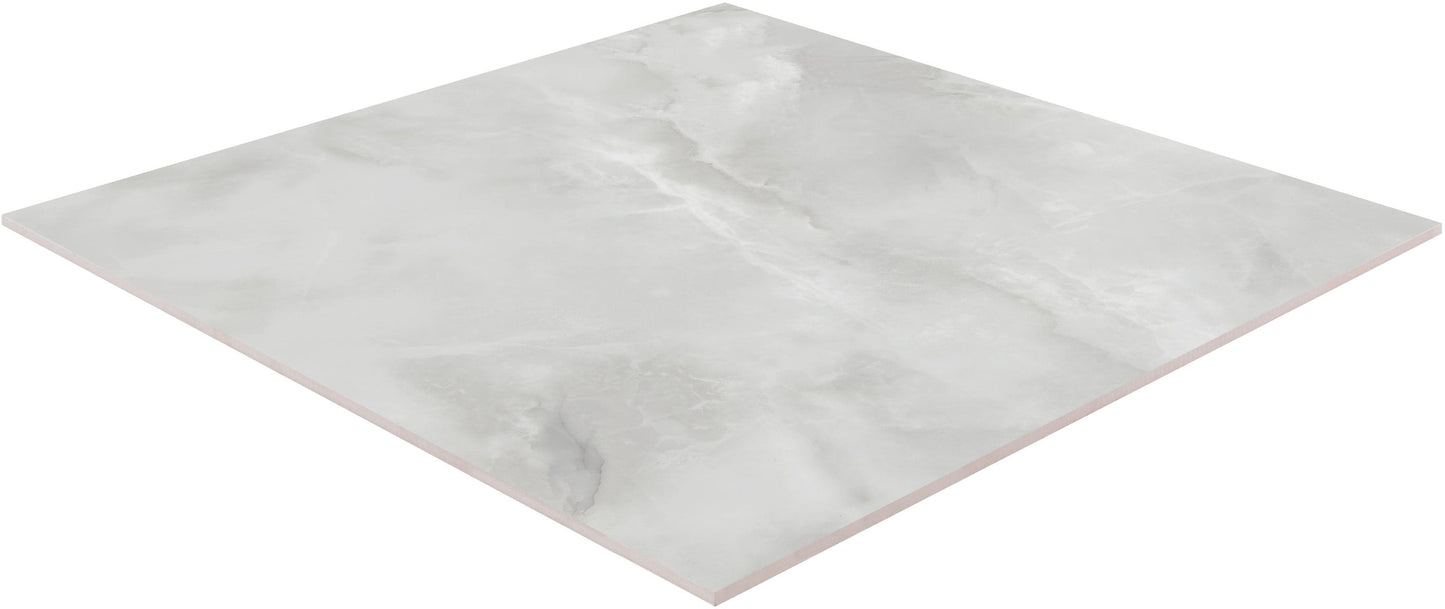 Satori Onyx 32-in x 32-in Polished Porcelain Marble Look Floor and Wall Tile (13.78-sq. ft/ Carton)