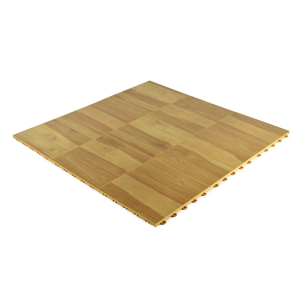 Greatmats 12-in W x 12-in L x 0.625-in T Interlocking Polypropylene Plastic Gym Floor Tile (20-sq ft) (20-Pack)