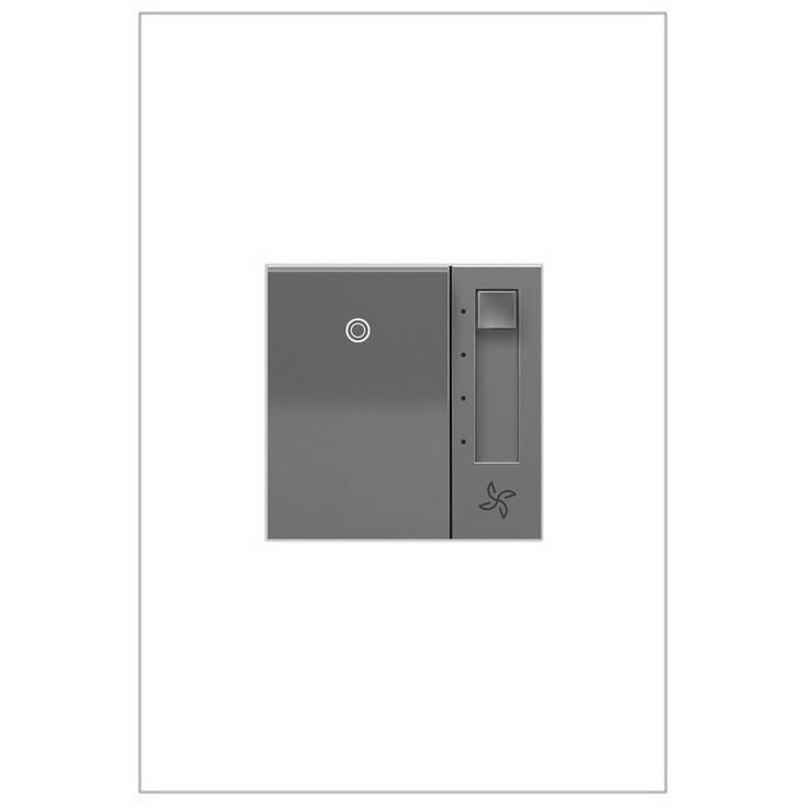 Legrand adorne Paddle 1.6 Amp 4-Speed Fan Control, Magnesium