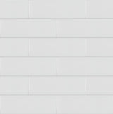 Satori Hudson Mist 4-in x 12-in Glossy Ceramic Subway Wall Tile (0.32-sq. ft/ Piece)