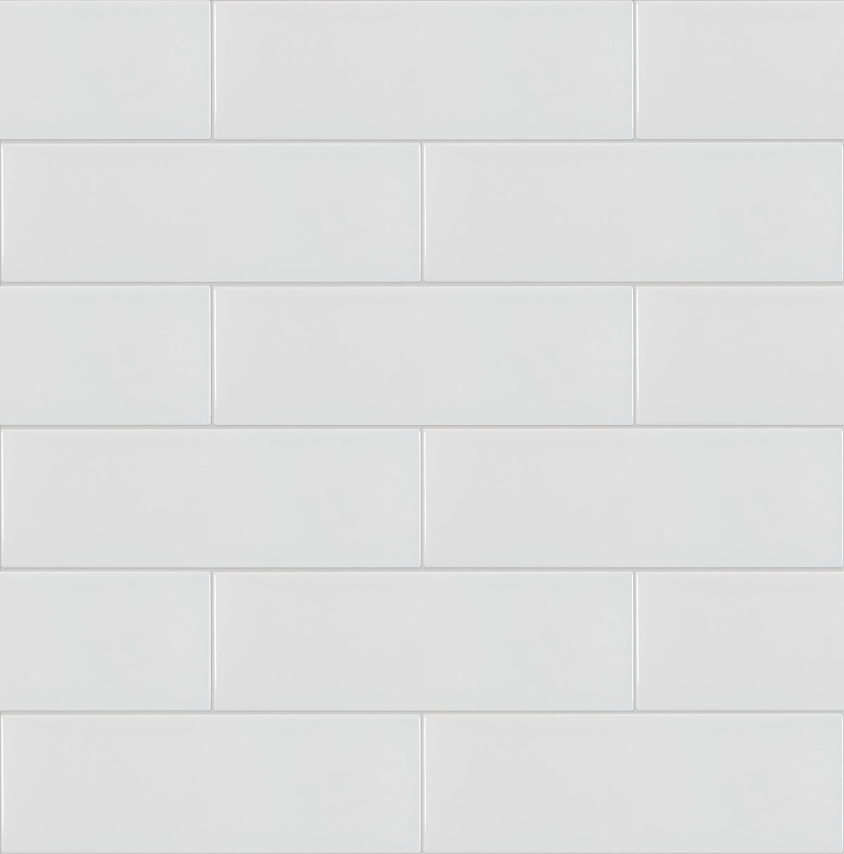 Satori Hudson Mist 4-in x 12-in Glossy Ceramic Subway Wall Tile (0.32-sq ft Per Piece)