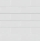 Satori Hudson Mist 4-in x 12-in Glossy Ceramic Subway Wall Tile (0.32-sq ft Per Piece)
