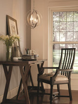 Progress Lighting Equinox 3-Light Antique Bronze Transitional Globe Medium Hanging Pendant Light