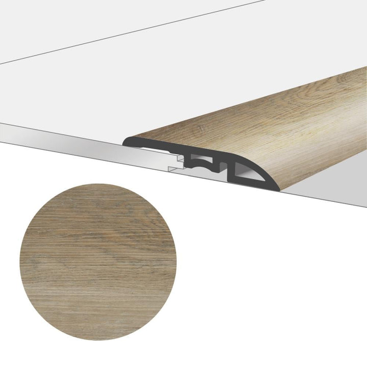 Lucida USA Jasper 1.75-in x 48-in Vinyl Floor Reducer