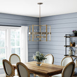 Kichler Peyton 5-Light Off-white Farmhouse Chandelier