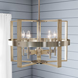 Kichler Peyton 5-Light Off-white Farmhouse Chandelier