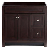 Brinkhill 36 in. W x 34 in. H x 22 in. D Bath Vanity Cabinet Only in Cognac - Super Arbor