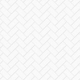 Satori Hudson 11-in x 11-in Glossy Porcelain Herringbone Subway Wall Tile, White (1-sq ft Piece)