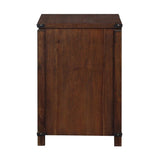 OSP Home Furnishings Baton rouge Brushed Walnut 2-Drawer 19-in File Cabinet