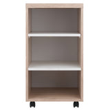 Winsome Wood Kenner Reclaimed Wood and White-Shelf Office Cabinet