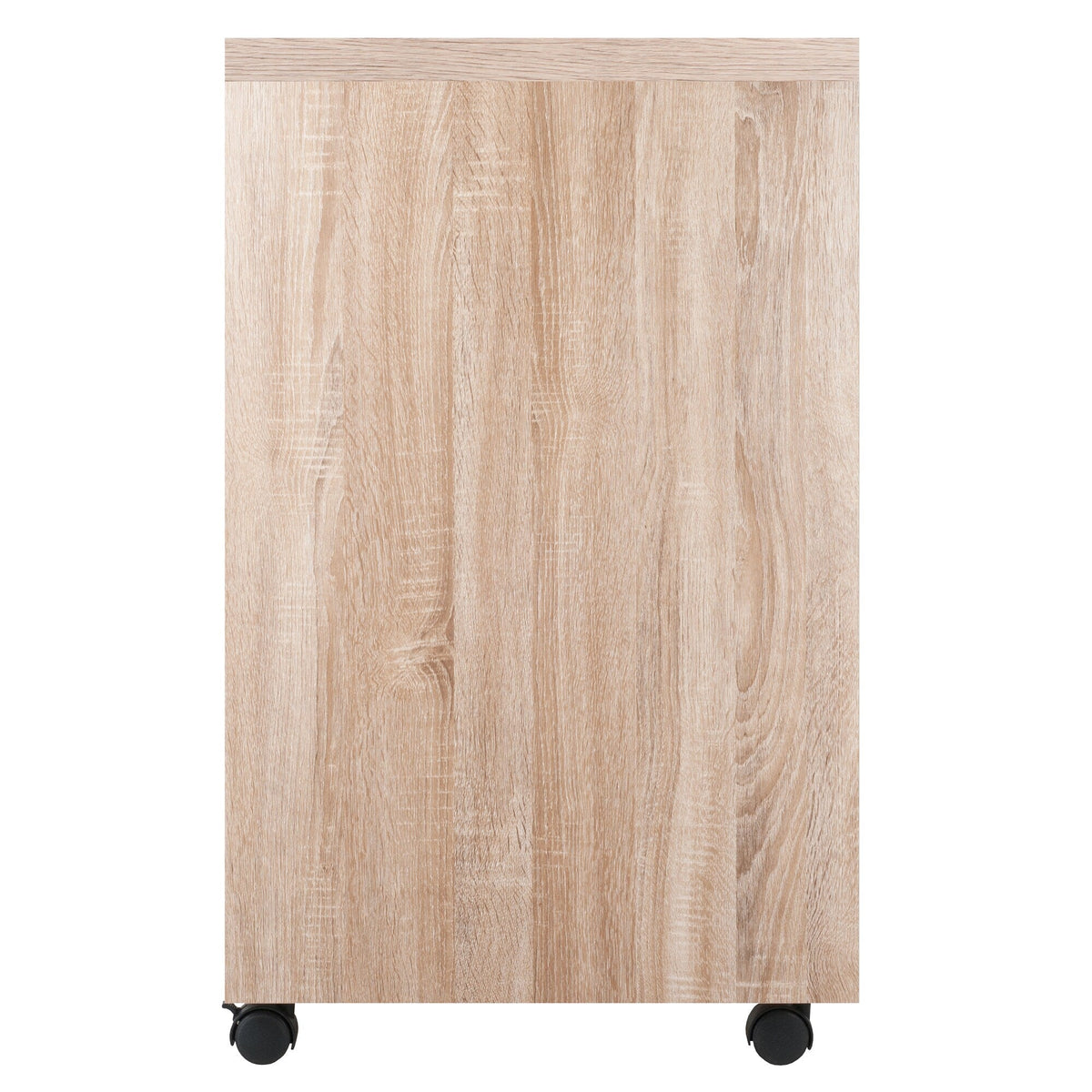 Winsome Wood Kenner Reclaimed Wood and White-Shelf Office Cabinet