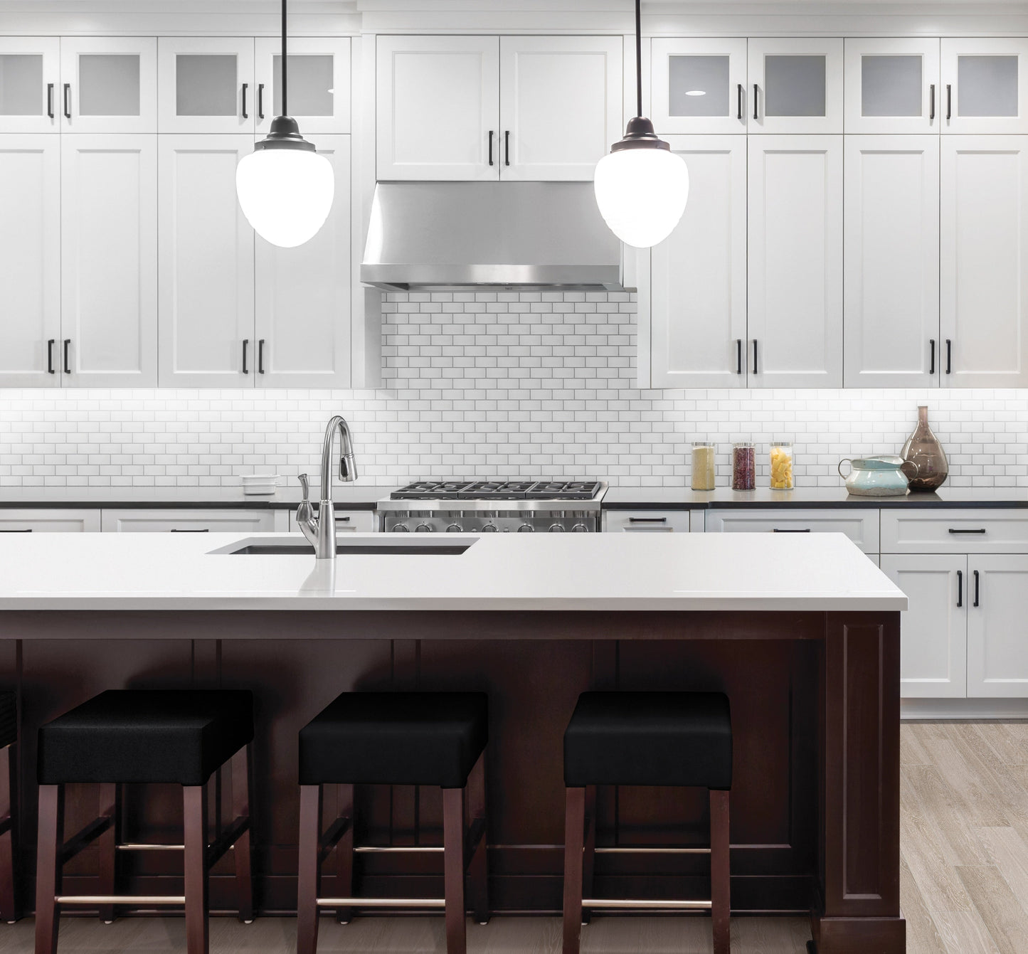 Satori Hudson Brilliant White 12-in x 12-in Glossy Porcelain Subway Mosaic Wall Tile (0.74-sq. ft/ Piece)