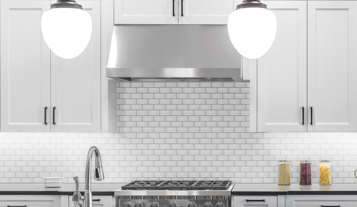 Satori Hudson Brilliant White 12-in x 12-in Glossy Porcelain Subway Mosaic Wall Tile (0.74-sq. ft/ Piece)