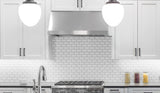 Satori Hudson Brilliant White 12-in x 12-in Glossy Porcelain Subway Mosaic Wall Tile (0.74-sq. ft/ Piece)
