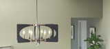 Kichler Alscar 6-Light Polished Nickel Transitional Chandelier