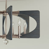 Kichler Alscar 6-Light Polished Nickel Transitional Chandelier