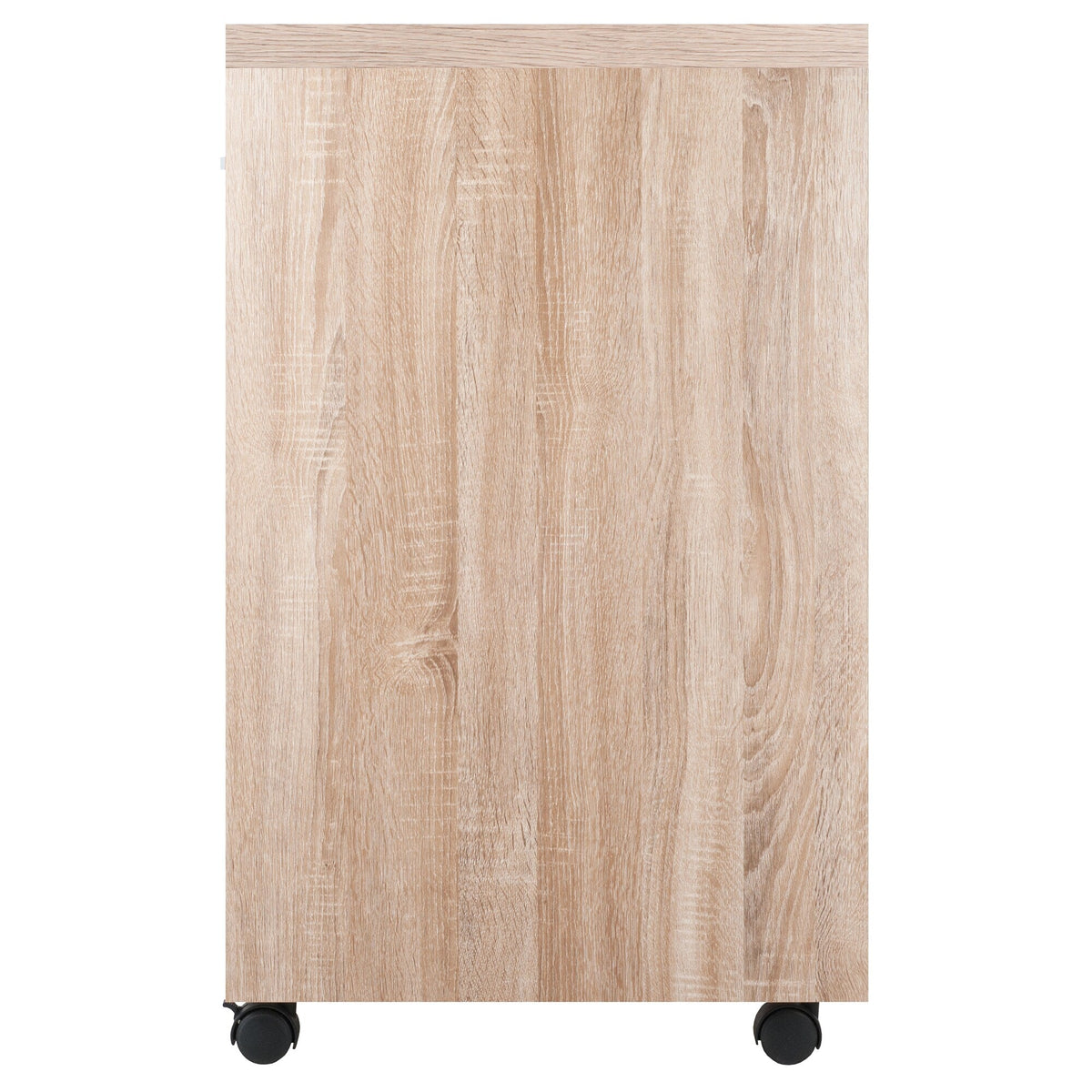 Winsome Wood Kenner Reclaimed Wood and White 1-Shelf Office Cabinet