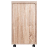 Winsome Wood Kenner Reclaimed Wood and White 1-Shelf Office Cabinet