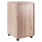 Winsome Wood Kenner Reclaimed Wood and White-Shelf Office Cabinet