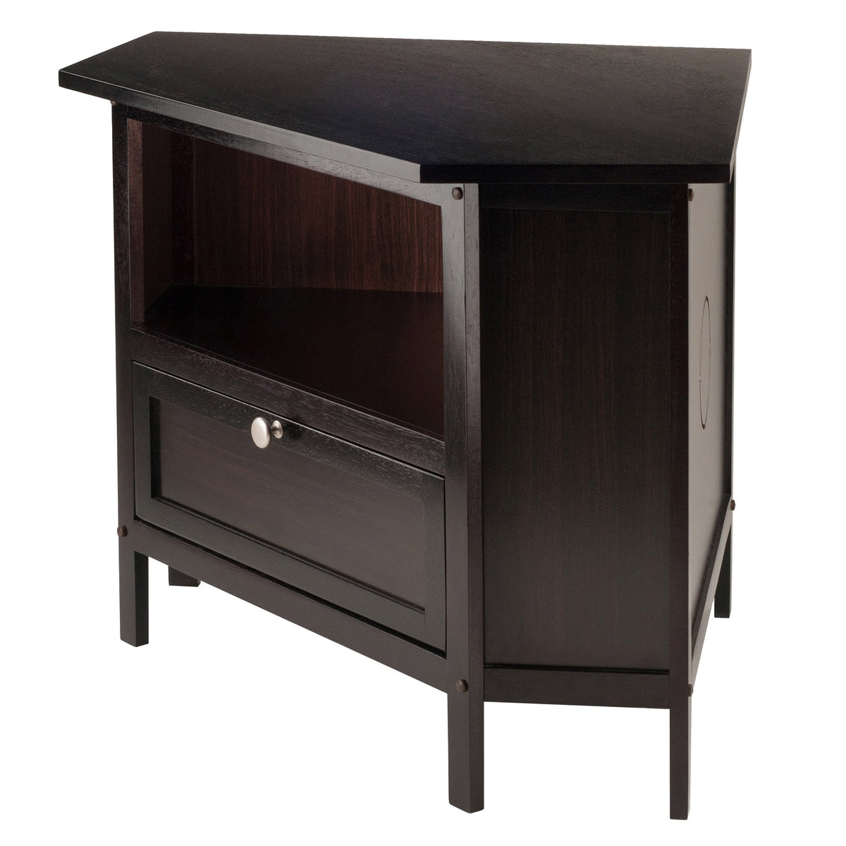 Winsome Wood Zena Transitional Espresso Tv Cabinet