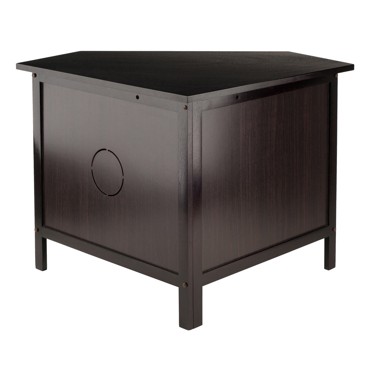 Winsome Wood Zena Transitional Espresso Tv Cabinet
