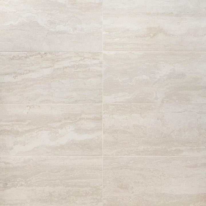 Artmore Tile Primary Travertine Cream 12-in x 24-in Matte Porcelain Floor and Wall Tile product image