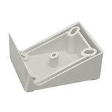 Deckorators 4.5-in x 2-in Contemporary grab and go Gray Composite Angle Adapter (2-Pack)