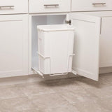 Simply Put 35-Quart Plastic Pull Out Trash Can