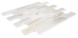 Satori Bianco Perla 12-in x 12-in Polished Natural Stone Look Mosaic Floor and Wall Tile (0.98-sq. ft/ Piece)
