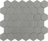 Satori Hudson Shadow 11-in x 12-in Unglazed Porcelain Hexagon Mosaic Floor and Wall Tile (0.93-sq. ft/ Piece)