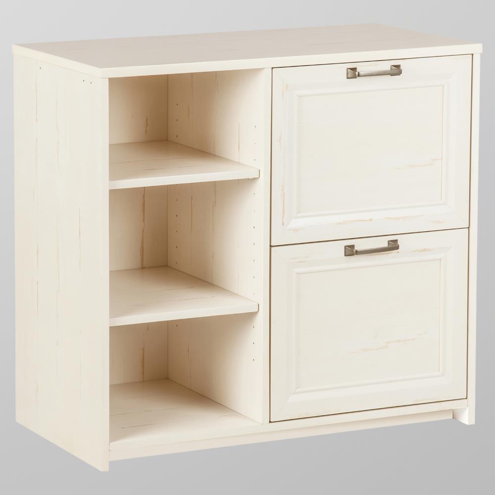 Saint Birch Salisbury Antique White 2-Drawer 31.5-in File Cabinet