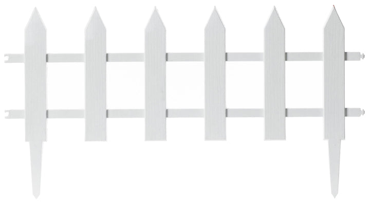 Gardenised 2-ft H x 2-ft W White Vinyl Picket Fence Gate (Unassembled)