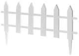 Gardenised 2-ft H x 2-ft W White Vinyl Picket Fence Gate (Unassembled)